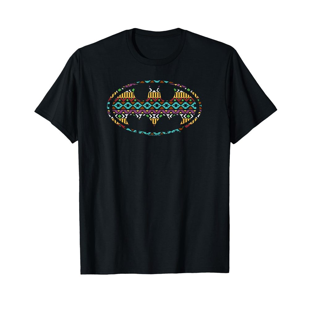 Batman Aztec Bat Logo T-Shirt